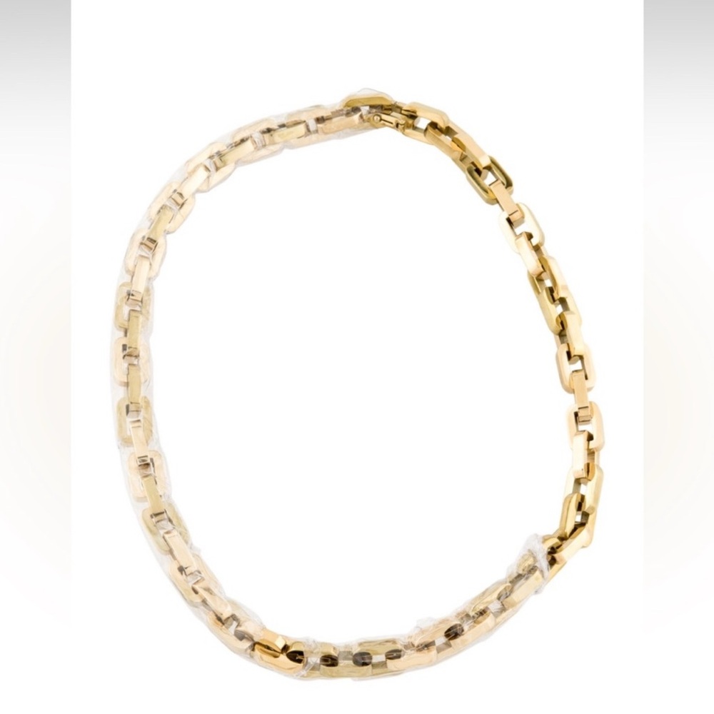 Eddie Borgo Gold NWOT tone chain necklace $425 - Picture 2 of 6